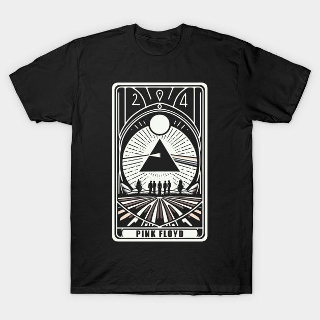 Pink Floyd Reimagined Fan Art T-Shirt by Trendsdk